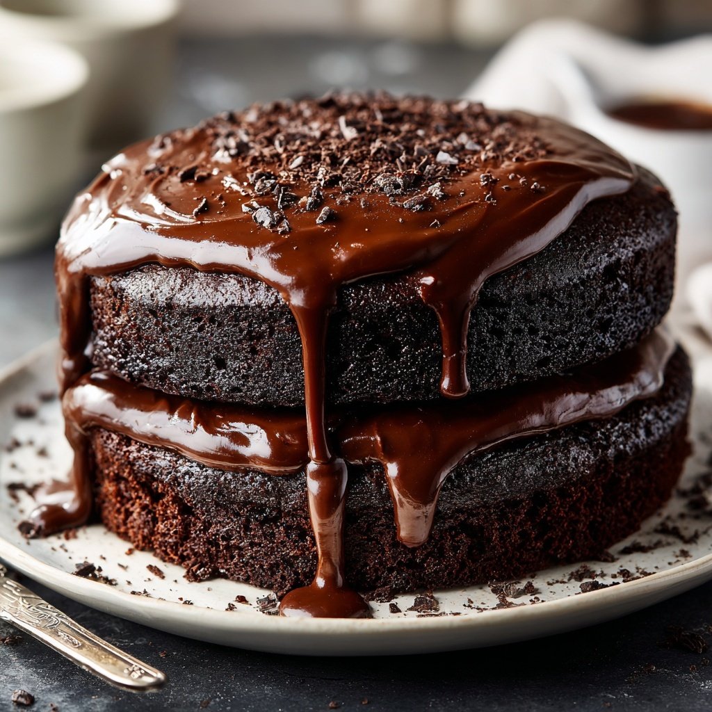 Chocolate Cake Made From Scratch