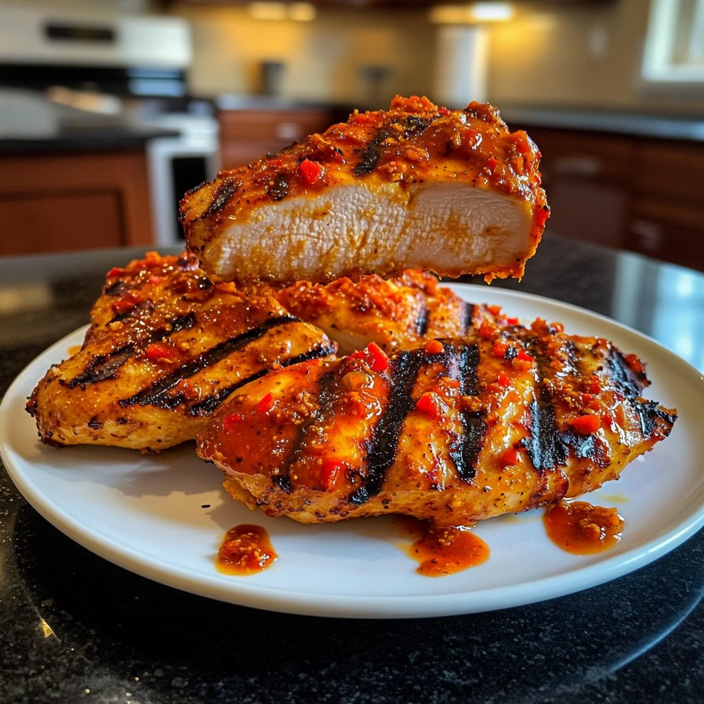 Chicken Breast with Chili Sauce