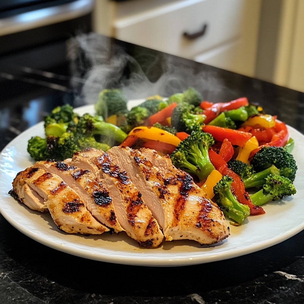 Chicken Breast with Veggies