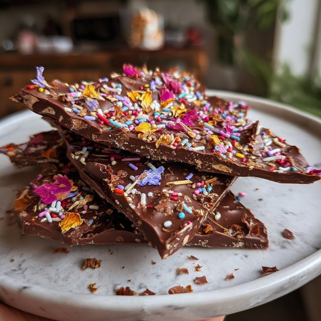 Valentines Treats Chocolate Bark