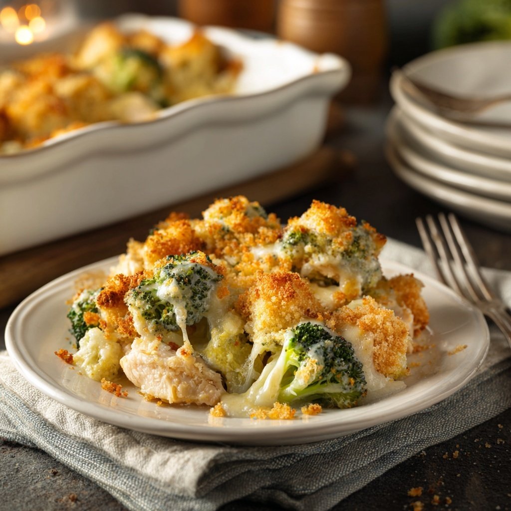 Healthy Chicken And Broccoli Casserole