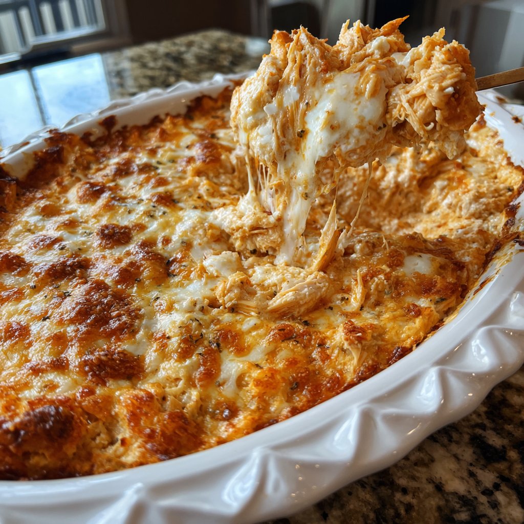 Creamy Buffalo Chicken Dip Recipe