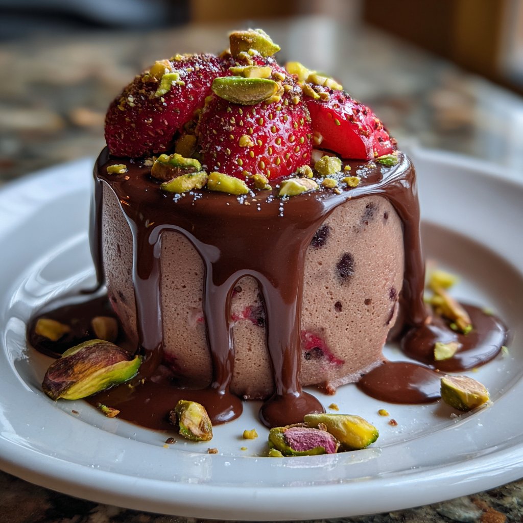 Dubai Chocolate Strawberry Cup With Pistachio