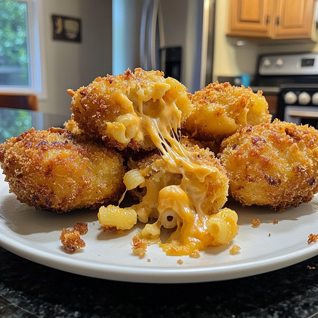 Fried Mac and Cheese Bites