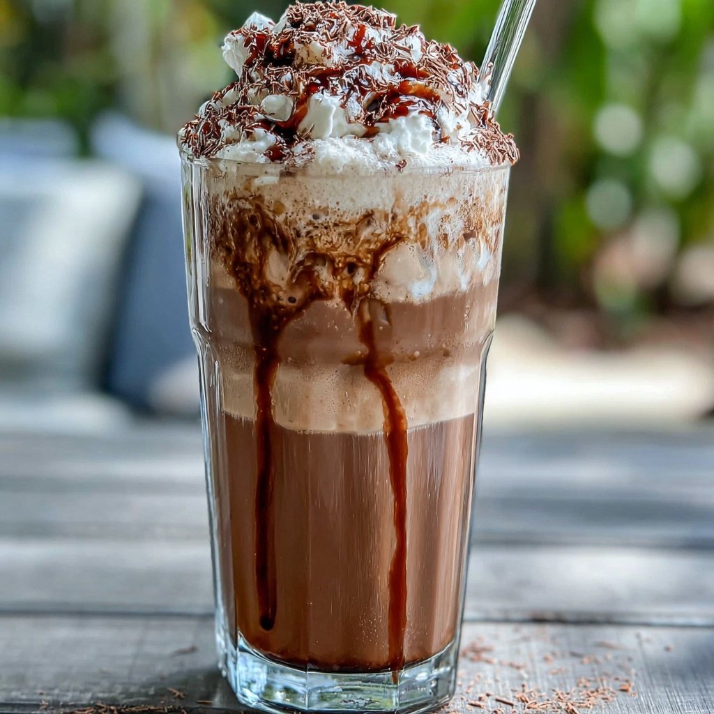 Low Calorie Iced Mocha Drink