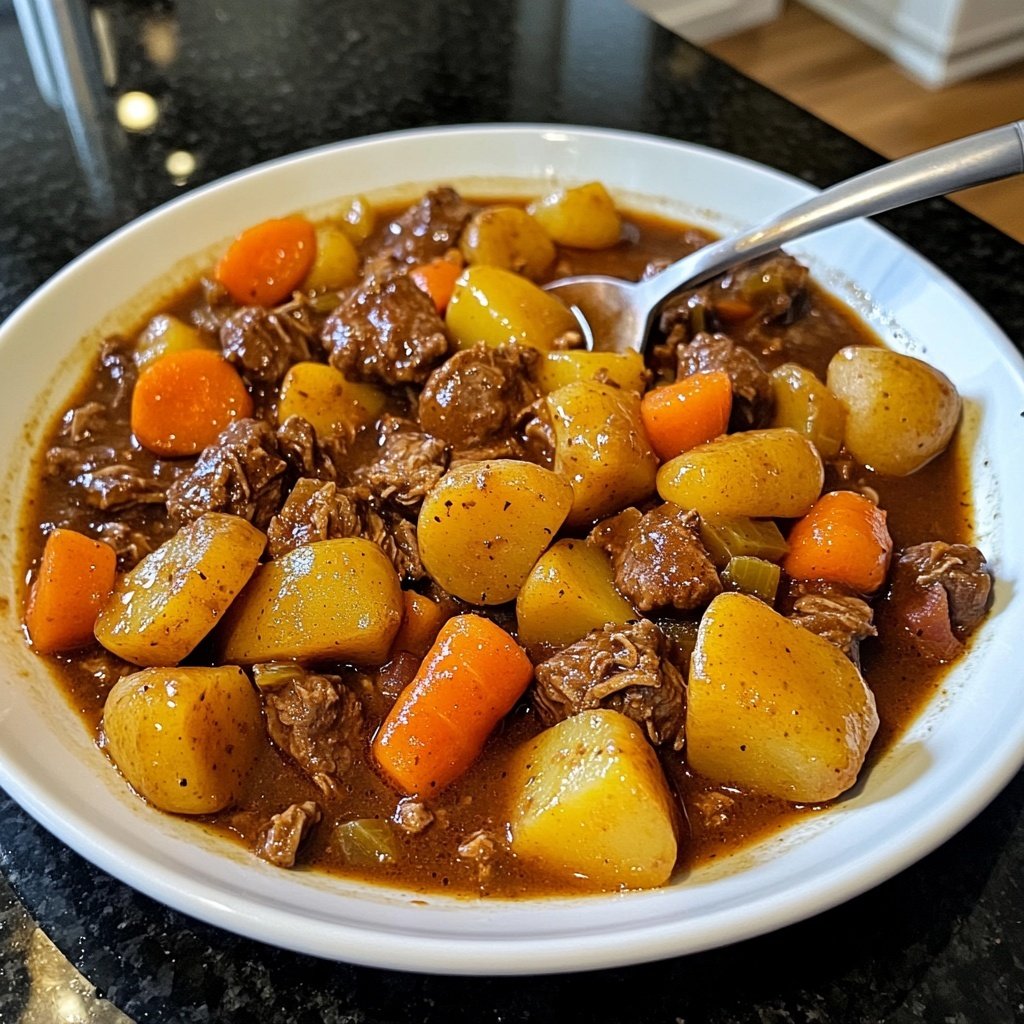 Beef Stew With Baby Potatoes and Carrots