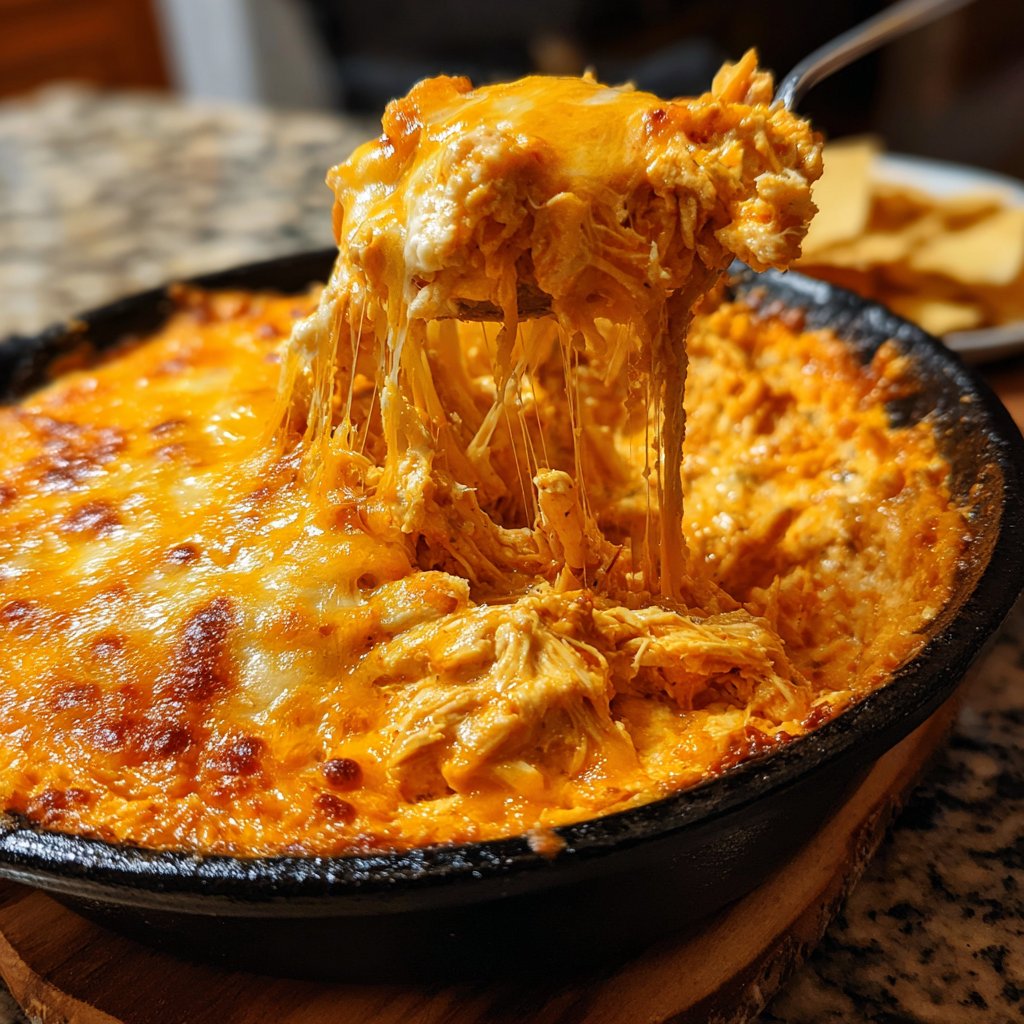 Buffalo Chicken Dip for Parties