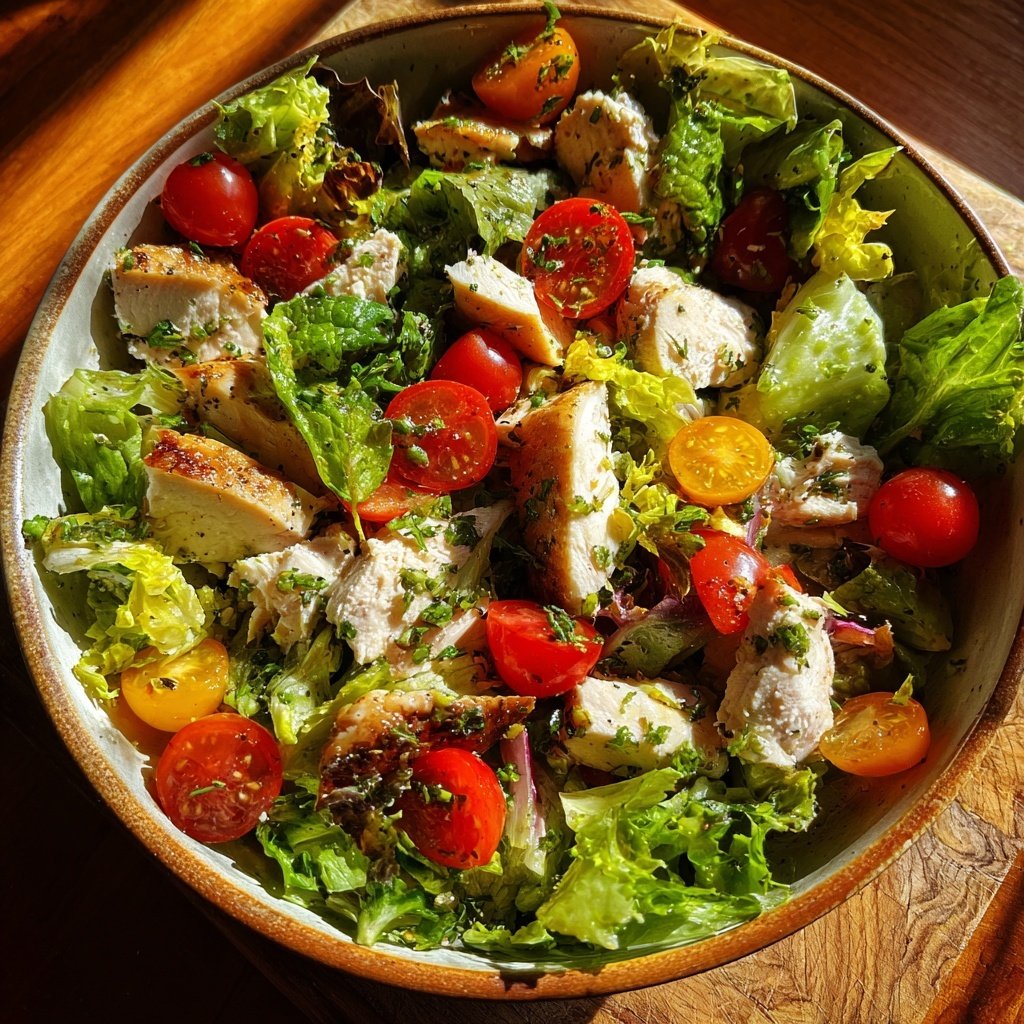 Simple Spring Chicken Salad
