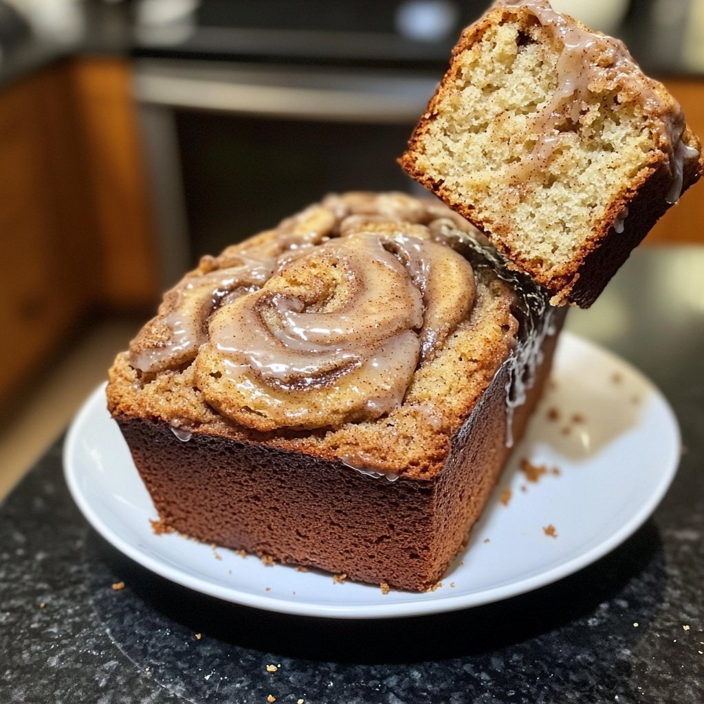 Homemade Cinnamon Swirl Banana Bread – Perfect for Brunch!